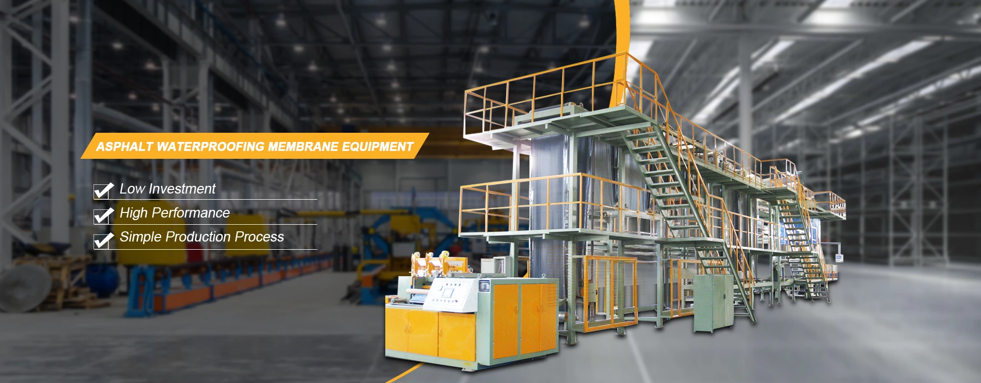 Nhà sản xuất thiết bị màng chống thấm nước Trung Quốc