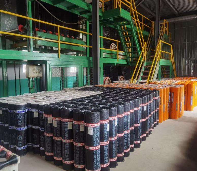 Dây chuyền sản xuất màng chống thấm bitum ứng dụng và SBS